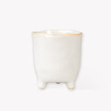 Stoneware Plant Pot on Feet