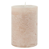 Rustic Pillar Candles in Sand