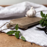 Small Wooden Board on Feet