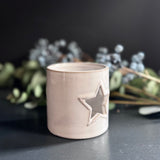 Tealight Holder with Cutout Star