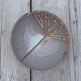 White Seedhead Bowl