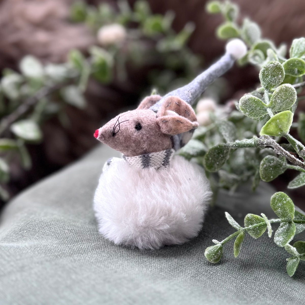 Fluffy Mouse Decorations – Camperdown Lane