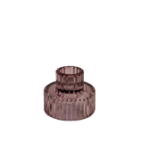 Amythyst Glass Candle/Tealight Holder