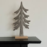 Brown Felt Tree Decoration