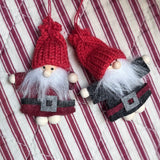 Felt Santa Tree Decorations
