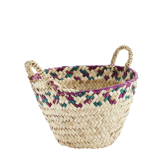 Green and Pink Basket