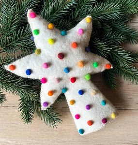 Felt Tree Top Star
