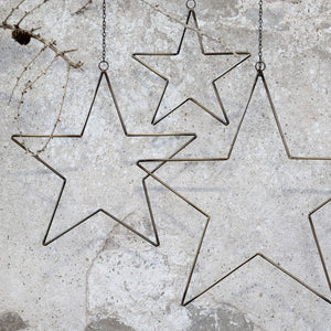 Brass Metal Star Small