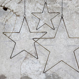 Brass Metal Star Large