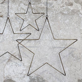 Brass Metal Star Large