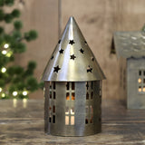 Conical Brass Tealight House