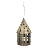 Conical Brass Tealight House