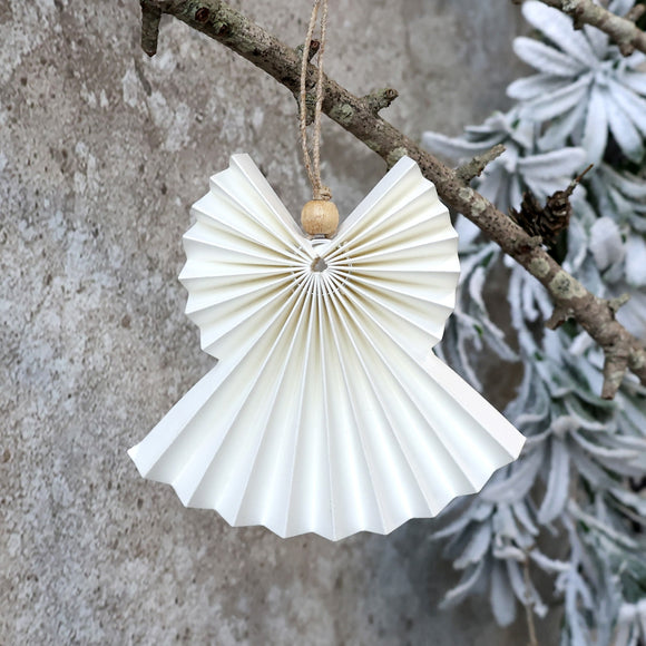 Paper Angel Tree Decoration