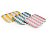 Cabana Stripe Rectangle Trays