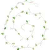 Garland with Green Leaves