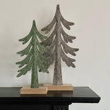 Brown Felt Tree Decoration