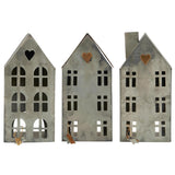 Assorted Zinc Tealight Houses