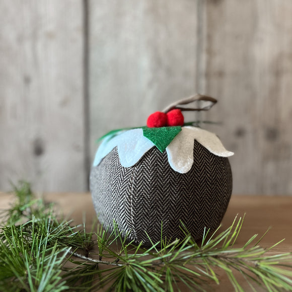 Christmas Pudding Doorstop