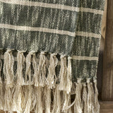 Fern Stripe Throw