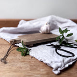 Small Wooden Board on Feet