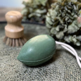 Handmade Artisanal Olive Shaped Soap on a Rope