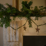 Star Garland on Velvet Ribbon