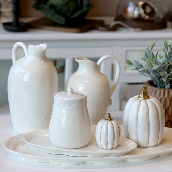 Provence Porcelain Jug 20cm