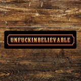 Sweary Signs 20 x 5 cm