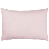 Shell Pink Linen Rectangle Cushion