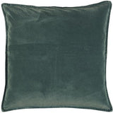 Velvet Cushion in Spruce Blue