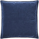 Velvet Cushion in Indigo