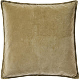 Velvet Cushion in Sage Green
