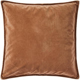 Velvet Cushion in Pale Terracotta