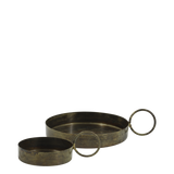 Bronze Tray with Handle