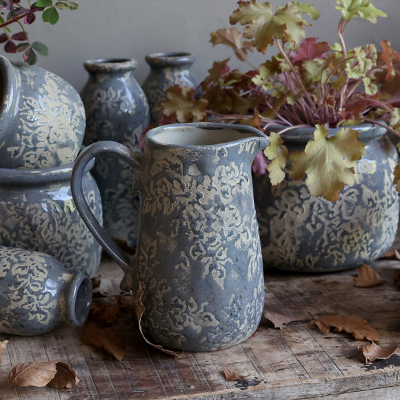 Floral Pottery Jug