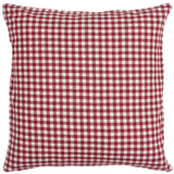 Red Gingham Check Cushion