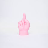 Baby Middle Finger Candle in Pink
