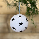 Large Papier Mache Baubles
