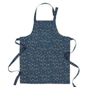 Navy Star Apron