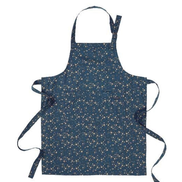 Navy Star Apron