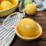 Handmade Artisanal Lemon Soap on a Rope