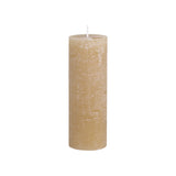 Rustic Pillar Candles in Honey