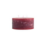 Rustic 3 Wick Candle in Rouge