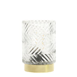 Wireless LED Lamp - Chevron Clear
