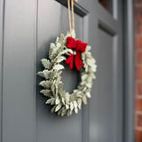 Mini Felt Holly Wreath