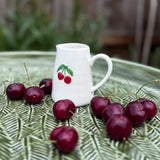 Mini Ceramic Jug with Cherries