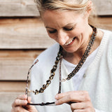 Glasses Chain - Tortoiseshell