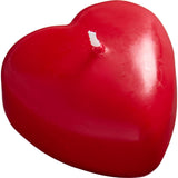 Red Heart Candle