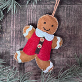 Felt Gingerbread Decs