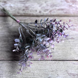Eucalyptus Bunch in Green and Plum
